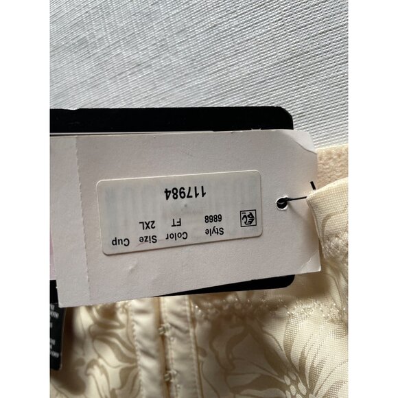 Maidenform Curve-Loving Waistnipper Shapewear Size L Silky Beige Floral Patter - Picture 7 of 9